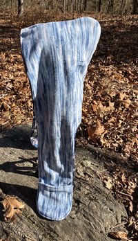Handmade by Lucky Burrito Beautiful XL Hooded Scarves inspired by the designs of Sienna Rose* fully reversible owls n birch