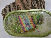 Grateful Dead Resin Rolling /Trinket Tray 