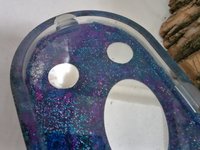Resin Rolling / Trinket Tray  (galaxy mirrors theme)