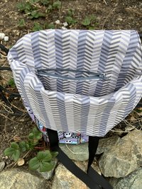 Handmade coffin bag by Lucky Burrito The Nightmare Before Christmas, Jack & Sally Tim Burton 