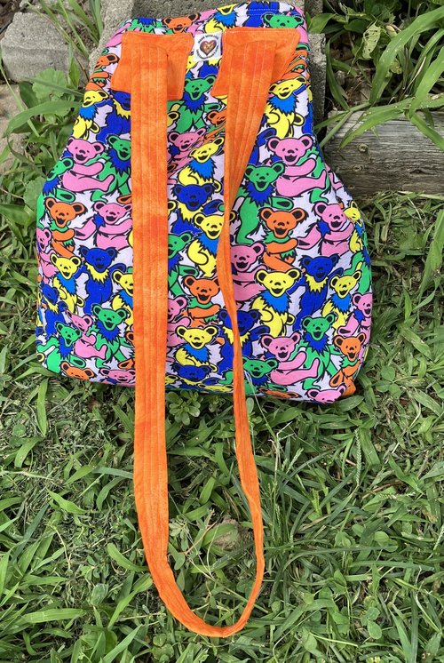 Festival backpack-purse Grateful dead All over bears