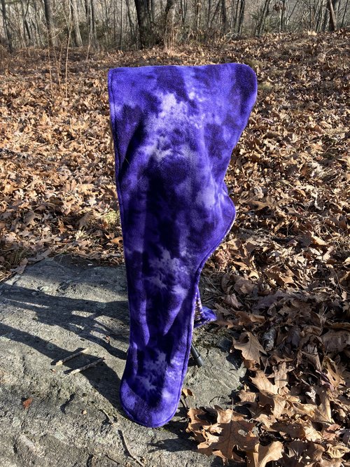 Handmade by Lucky Burrito Beautiful XL Hooded Scarves inspired by the designs of Sienna Rose* fully reversible constellation yin yang