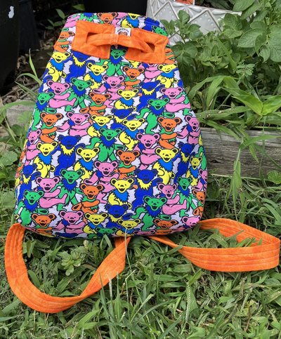 Festival backpack-purse Grateful dead All over bears