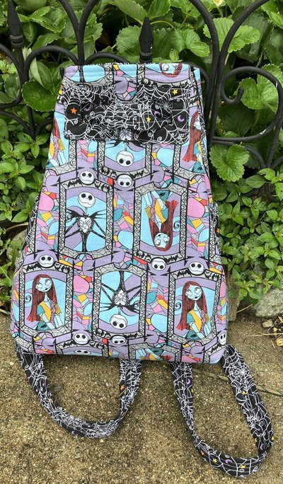 Festival backpack-purse Nightmare Before Christmas Jack & Sally