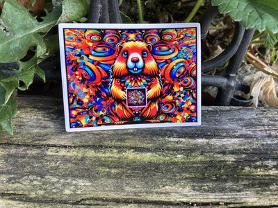 Lucky Burrito marmot sticker
