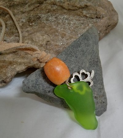 River Glass Necklace 