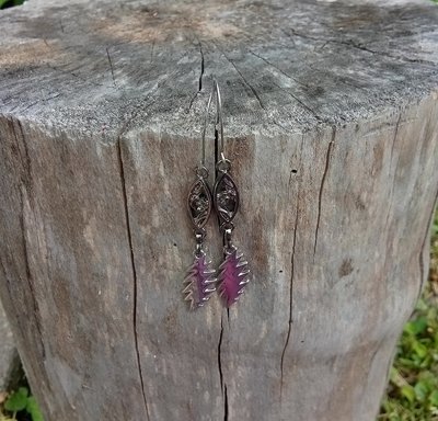  Grateful Dead 13 point lightning bolt  earrings