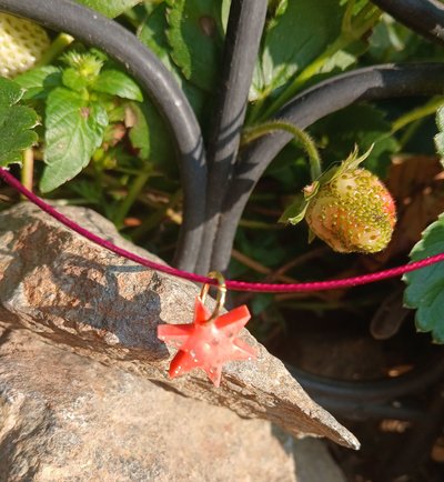Handmade by Hailey Star celestial medallion necklace