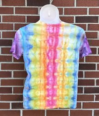 Hand dyed ice dye by Lucky Burrito Rolling Stones size women's Medium