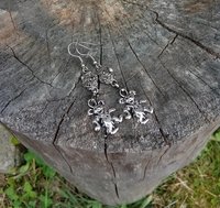  Grateful Dead  roses and bears  earrings