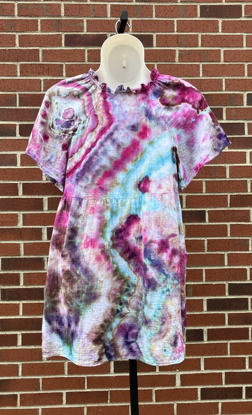 Hand dyed Old Navy dress XL