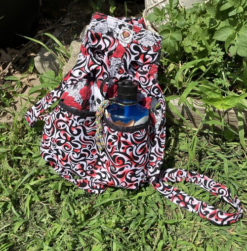 Festival backpack-purse Skulls n crows