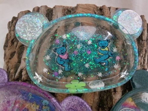 Grateful Dead style Multi purpose Resin Trays