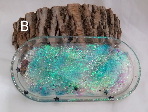 Oblong Resin Rolling/Trinket Tray