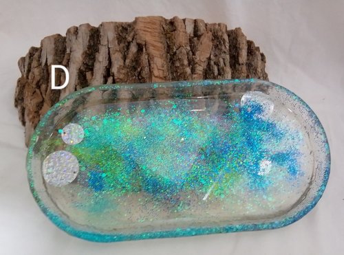 Oblong Resin Rolling/Trinket Tray