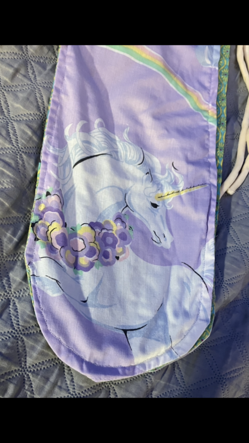 Beautiful Hooded Scarves inspired by the designs of Sienna Rose*  Vintage  cotton Unicorn  Fabric