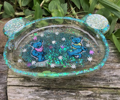 Grateful Dead style Multi purpose Resin Trays